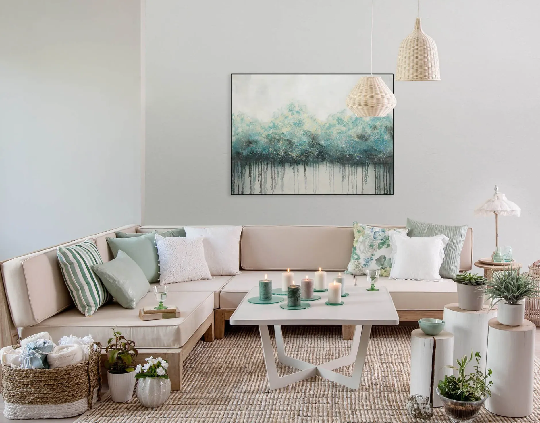 Kunstdruck 'Impermeable Forest'