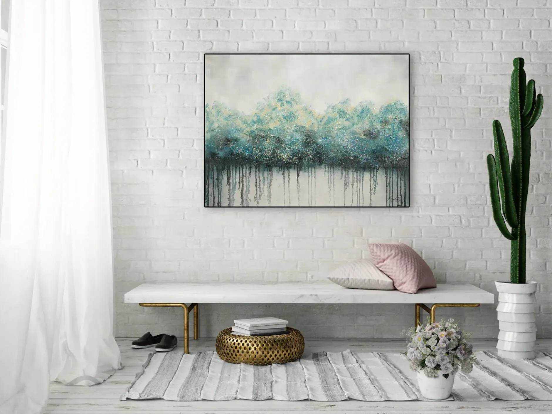 Kunstdruck 'Impermeable Forest'