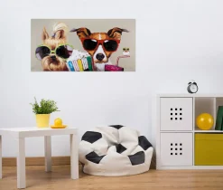Kunstdruck 'Kiki, Jack und Matt'