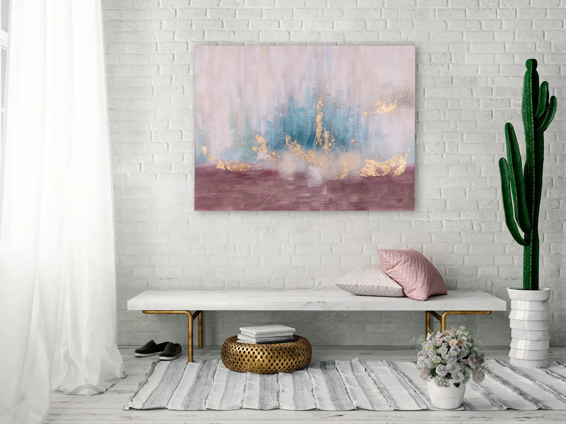 Kunstdruck 'Macht der Erde'