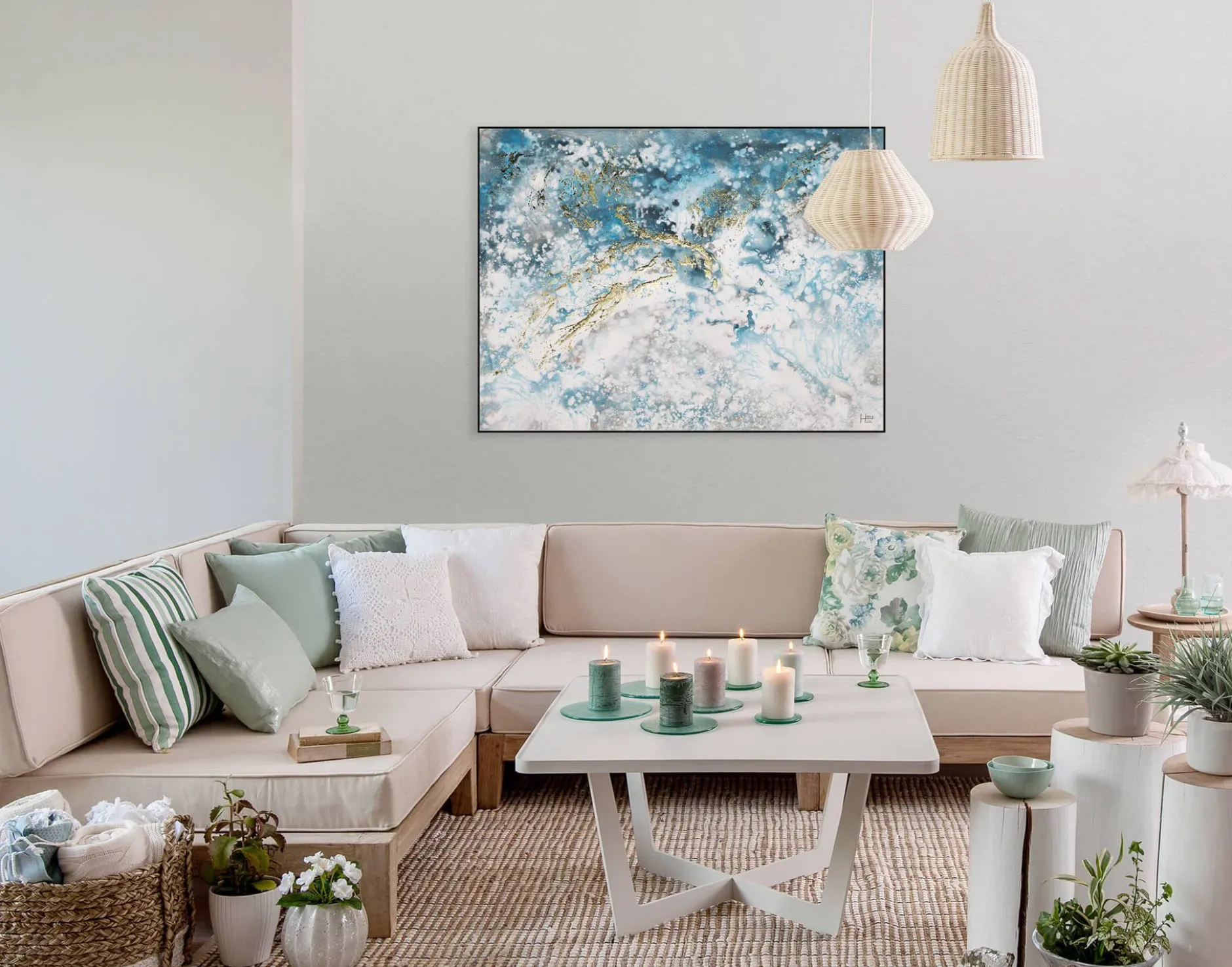 Kunstdruck 'Poseidon's Treasure'