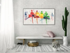 Kunstdruck 'Primary Dancers'