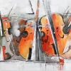 Kunstdruck 'Quartett der Geigen'