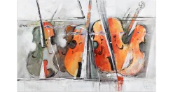 Kunstdruck 'Quartett der Geigen'
