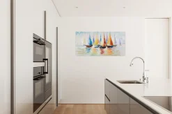 Kunstdruck 'Rainbow Regatta'
