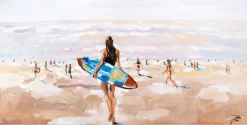 Kunstdruck 'Raus aufs Meer'