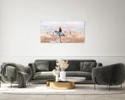 Kunstdruck 'Raus aufs Meer'