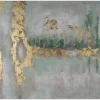 Kunstdruck 'Riverside Stroll'