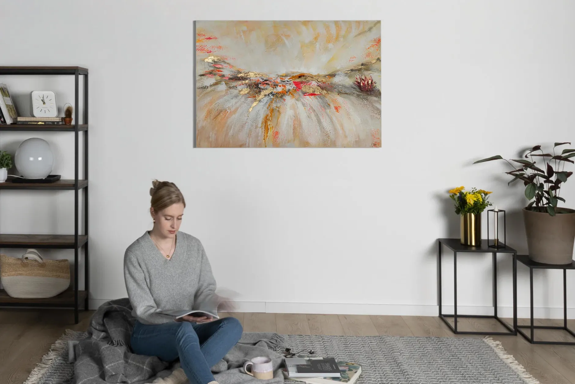 Kunstdruck 'Ruhe vor dem Sturm'