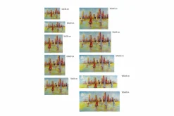 Kunstdruck 'Skyline Sailing'