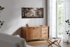 Kunstdruck 'Stag in the Brume'