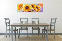 Kunstdruck 'Symphony of Sunflowers'