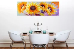Kunstdruck 'Symphony of Sunflowers'
