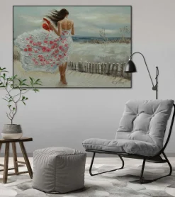 Kunstdruck 'Umhüllender Wind'