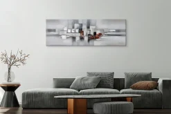 Kunstdruck 'Umringt von Nebel'