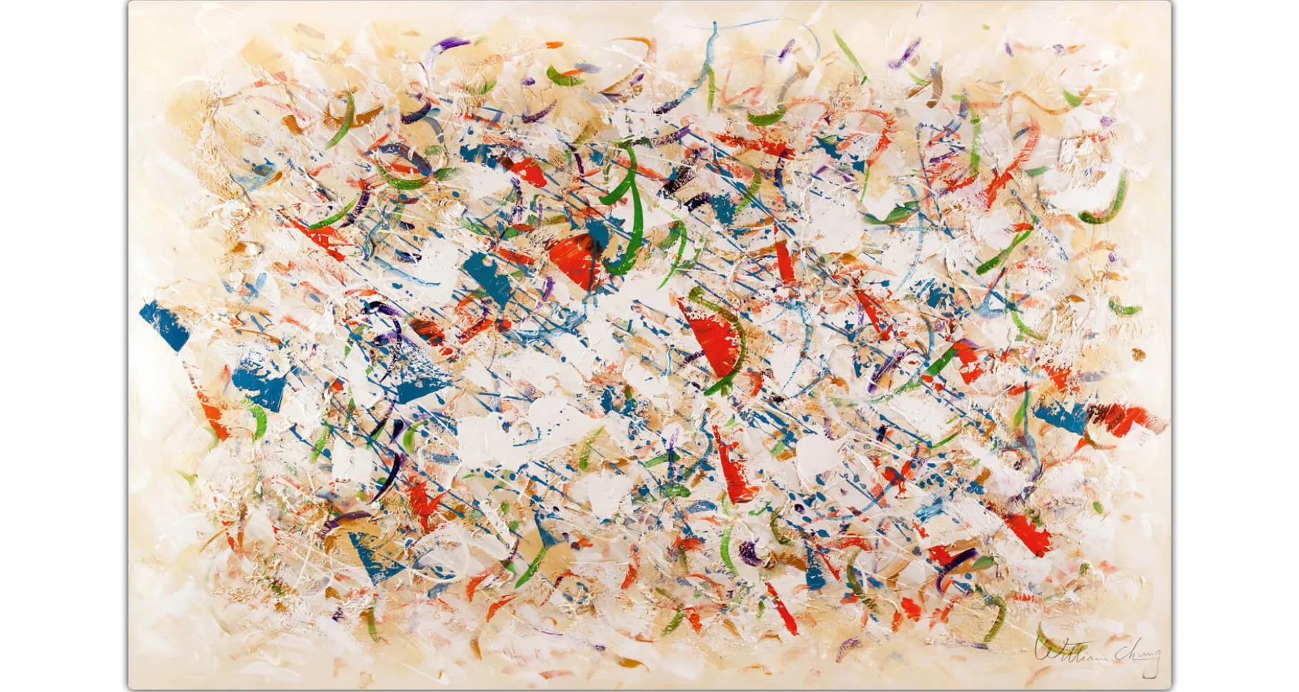 Kunstdruck 'Vorboten des Frühlings'