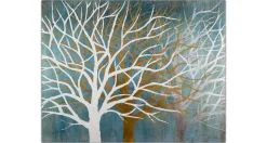 Kunstdruck 'Where the Treetops glisten'