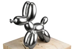Kunststein Skulptur 'Abgehoben' 28x26x10cm