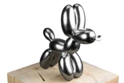 Kunststein Skulptur 'Abgehoben' 28x26x10cm
