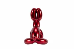 Kunststein Skulptur 'A Dog's Treasure' 30x28x18cm