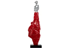 Kunststein Skulptur 'Allegorie der Passion' 24x88x24cm
