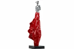 Kunststein Skulptur 'Allegorie der Passion' 24x88x24cm