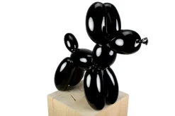 Kunststein Skulptur 'Balloon Poodle' 50x46x18cm