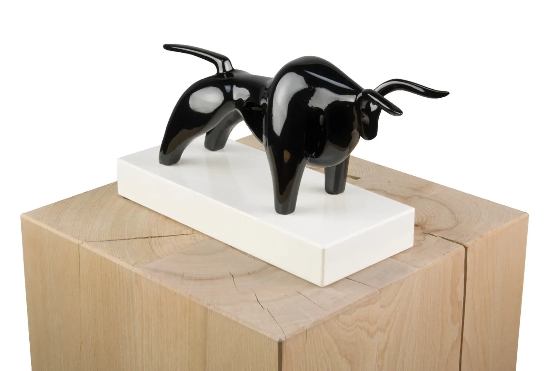 Kunststein Skulptur 'Dark Spirit' 28x16x10cm