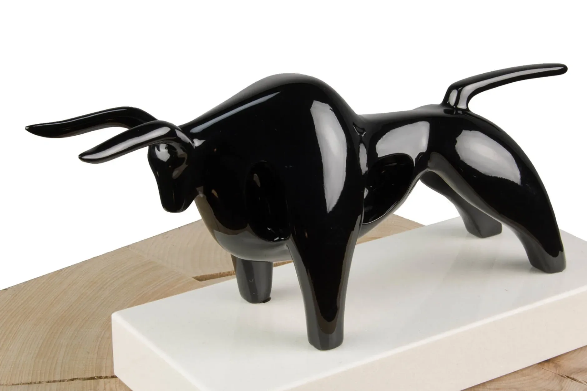 Kunststein Skulptur 'Dark Spirit' 28x16x10cm