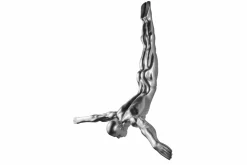Kunststein Skulptur 'Eingetaucht' 53x56x24cm