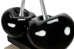 Kunststein Skulptur 'In Schwarz getaucht' 70x72x31cm