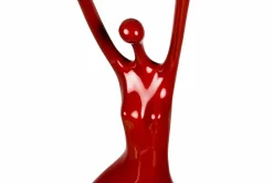 Kunststein Skulptur 'Liebreizende Lady' 14x33x11cm