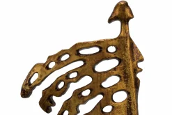 Kunststein Skulptur 'Militant Feather' 13x39x9cm