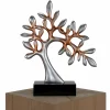 Kunststein Skulptur 'Penjing' 38x38x10cm