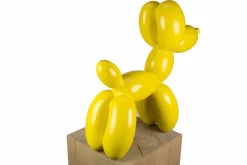 Kunststein Skulptur 'Puppy Angel' 50x46x18cm