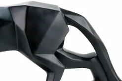 Kunststein Skulptur 'Schwarzer Panther' 48x15x11cm