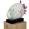 Kunststein Skulptur 'Süße Verführung' 44x39x28cm