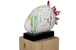 Kunststein Skulptur 'Süße Verführung' 44x39x28cm