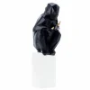 Kunststein Skulptur 'Sweet Banana' 21x66x18cm
