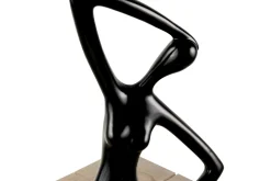 Kunststein Skulptur 'Time for Yoga' 25x28x13cm