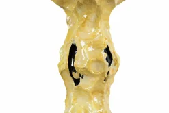 Kunststein Skulptur 'Verbotene Paradiesfrucht' 15x30x15cm