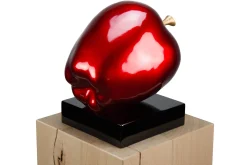 Kunststein Skulptur 'Verführerische Versuchung' 32x31x23,5cm