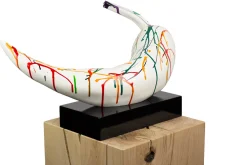 Kunststein Skulptur 'Würze des Lebens' 55x48x17cm