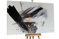Öl Gemälde 'Abstract Art Nouveau' | Handgemaltes Unikat