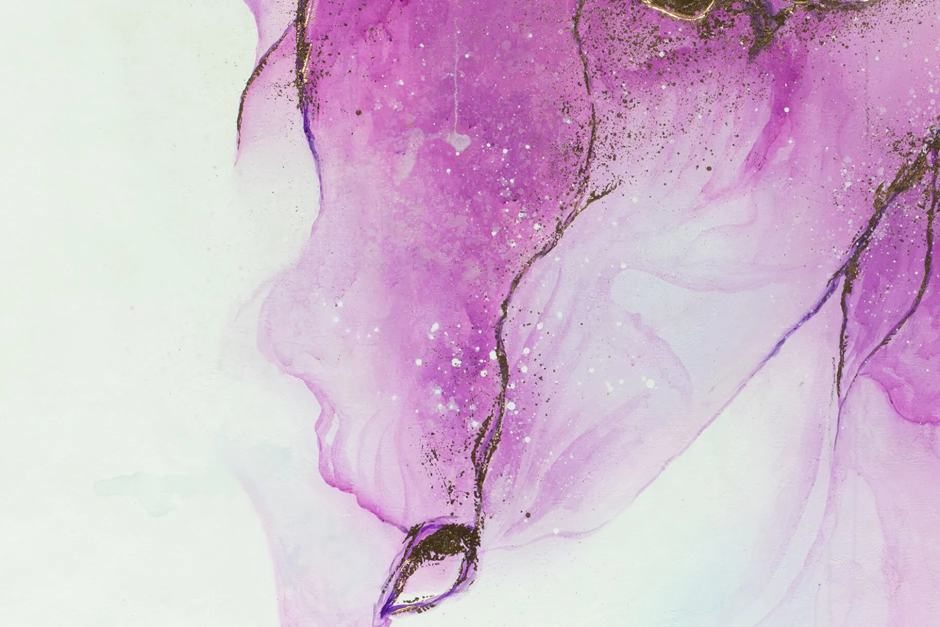 Öl Gemälde 'Aquarelle' | Handgemaltes Unikat