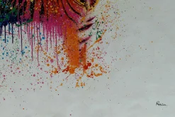 Öl Gemälde 'Art meets Tiger' | Handgemaltes Unikat