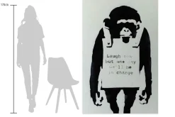 Öl Gemälde 'Banksy's Announcement' | Handgemaltes Unikat