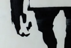 Öl Gemälde 'Banksy's Announcement' | Handgemaltes Unikat