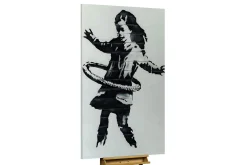 Öl Gemälde 'Banksy's Have Fun' | Handgemaltes Unikat