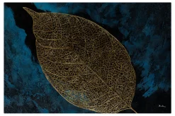 Öl Gemälde 'Baroque Leaf' | Handgemaltes Unikat